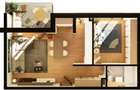 Apartament 2 CAM, SU 53.11MP, 1 BALCON, zona INTRE LACURI - 2