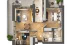 Apartament cu 3 camere - Tip 3I - 12