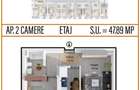 Apartament 2 camere, balcon, etaj 6, 73000 EUR Militari Residence