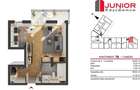 Apartament 1 camera zona Elite-Junior Residence, Iris | 40 mp + terasa 9 mp | parcare subterana inclusa - 7