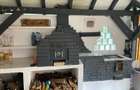 vand casa,structura lemn,87mp utili,3 dormitoare,living+buc,2bai,3000m - 22