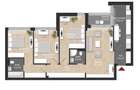 Sector 1 Apartament 4 camere, 100 mp S.utila -Mall Colosseum - 1