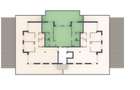 Penthouse 3 camere - Terasa 45 - Vedere munte ?i ora? -Turni?or - 7