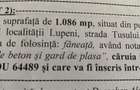 Vand teren intravilan 1086 mp