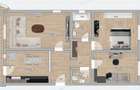 Vand apartament 3 camere decomandat, etaj 4 10 Brasov - 2