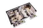 Apartament cu 2 camere 61mp,113014 ron( tva 21% inclus) în zona Pacurari - 2