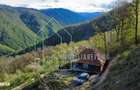 Teren panoramic cu cabana traditionala din barne 4 km de Sugag, Al - 3
