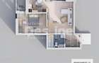 Apartament 2 camere 57 mp 2 balcoane etaj 1 - 7