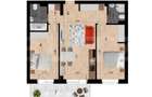 Apartament 3 camere, 64mp, Semifinisat, Parcare + Boxa, zona Zorilor - 1