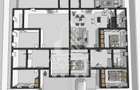 Jumatate de duplex nou cu 4 camere,Parta - 3