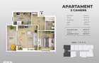 Apartament cu 2 camere decomandat în Central - 1