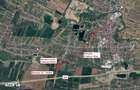Teren 1700 mp de inchiriat Clinceni Bragadiru langa A0 + container - 2