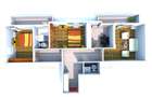 Apartament cu 3 camere decomandat Platou Galata Cod 146199 - 3