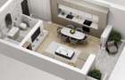 Apartament cu 1 Camera | Giroc | AC, Incalzire pardoseala, Parcare inc