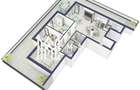 Penthouse 3 camere | Etaj 4 | Balcon 107.2 mp | Turnisor