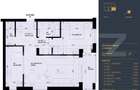 Apartament cu 2 camere si 2 bai, Smart Home, 60 mp - Complex Rezidenti - 1
