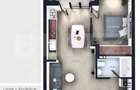 Apartament 2 camere, intermediar, balcon, CF, parcare, boxa, Zona Vivo - 1