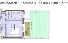 Apartament 1 camera 33mp 49900 euro, bloc finalizat, Lunca cetatuii