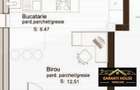 Comision 0%, Bloc nou, apartament tip studio/birou, 39 608 - 3
