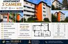 Apartament 3 camere, 71,73 mp utili, etaj 1/4, parcare Isaccea - 1