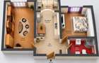 Apartament 2 camere Lipovei etaj 2 decomandat amenajat mobilat utilat centrala proprie liber - 1