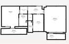 Decomandat,60mp,vitalizat,2 balcoane,living 24mp,areal linistit,Scriitorilor,Bra