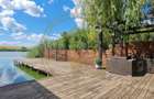 Dom00343 - vila luxurianta la lac cu ponton si casa de barca snagov - 18