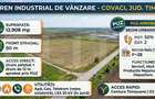 Teren industrial, 12.908 mp, PUZ aprobat, hale-depozitare, front 80m, Covaci - 1