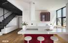 Brick Lofts Unitate pe 2 Niveluri Mobilata, Vedere Lac - 2