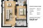 Apartament 2 camere | semifinisat | BLOC NOU | Zona Sopor