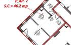 Studio de vanzare, 35m2 + 3m2 balcon, Skyline City!