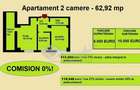 Apartament decomandat de vanzare in Iasi, Galata, 62,92 mp, bloc nou - 2