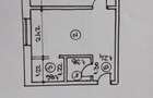 Studio decomandat, 30 mp, etaj 1/4, centrala proprie, Rahova - 2