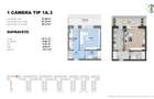 Garsoniera TIP 1A3 in Complex Doi Cocosi Residence - 2