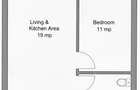 Apartament 2 camere, 37.5 mp , Zona TERRA, Floresti - 9