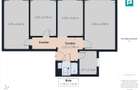 Apartament cu 4 camere în zona Ared Kaufland - 9
