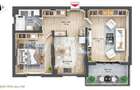 Apartament de vanzare decomandat 2 camere 60 mpu balcon Rahovei Sibiu - 7