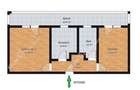 Apartament cu 2 camere decomandate etaj 1 zona Pictor Brana - 8