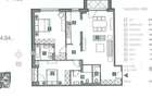 Apartament 3 camere, 3 bai, balcon, langa lac, metrou, bloc nou - 9