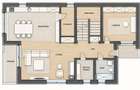 Casa individuala NZEB, 5 camere, 3 bai, finisata, P+ET+POD, Someseni