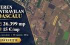Teren intravilan 26.399 mp Dascalu acces drum, curent in apropiere, viitor nod A0 DJ200 - 1