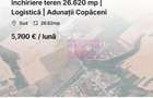 Inchiriere teren 26.620 mp | Logistica | Aduna?ii Copaceni - 4