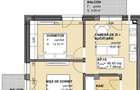 3 camere, Mobilat premium, TVA inclus, 2 Balcoane, Etaj 1 - 7