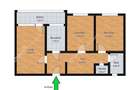 Apartament cu 3 camere decomandat în Hipodrom 1 - 9