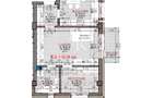 Oportunitate! Apartament cu 1 camera, 43 mp utili, Finisat, Zona Terra! - 1