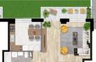 Apartament 1 CAM, SU 43.32MP, 1 balcon , zona INTRE LACURI - 2