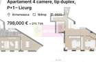 Apartament 4 camere, tip duplex, P+1 Licurg - 8