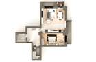 Apartament cu 2 camere în Vișani - 4 Apartament cu 2 camere în Vișani - 4