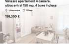 Vânzare apartament 4 camere, ultracentral 150 mp, 4 boxe incluse - 1