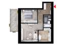 Apartament cu 2 camere semidecomandat în Industriilor - 2